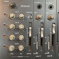 Tascam Portastudio Porta 03 Mkii 4 track Cassette Recorder FOR PARTS