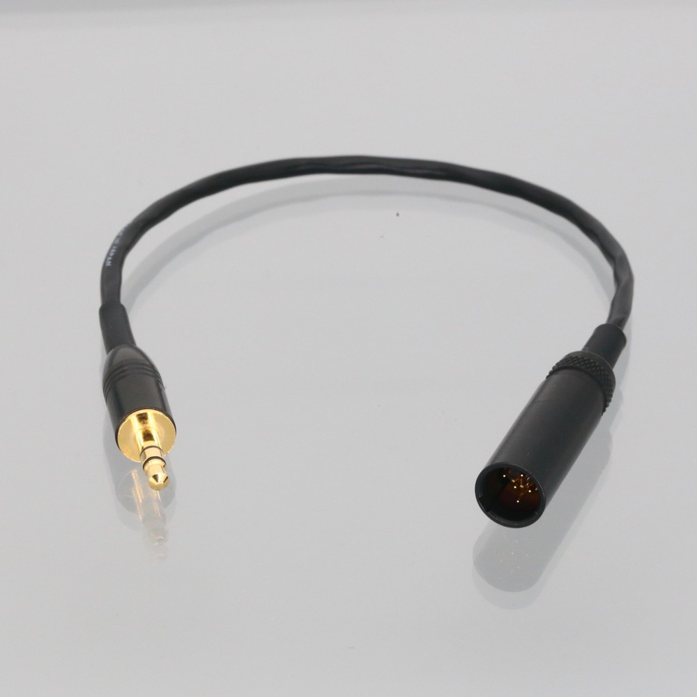 Mini-XLR 5Pin Male to Mini-Jack 3.5mm Plug Microphone Audio Cable L-2B2AT 4~40″