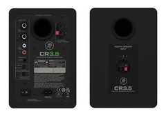 Pair Mackie CR3.5 3.5″ Powered Studio Monitors w/ Tone Control+Desktop Stands