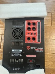 Rockville RBG18FA BOX 2 750w RMS High Powered Subwoofer Amp Plate with Crossov