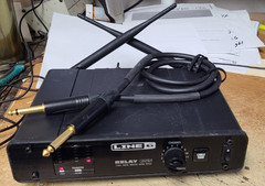 Line 6 Relay G55 Wireless Guitar System Receiver Only With Power Adapter