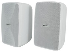 Rockville 70v Commercial/Restaurant Amplifier/Bluetooth Receiver+(8) 4″ Speakers