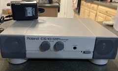 Roland CS-10 STEREO MICRO MONITOR Sound Module Style Speaker RARE Works! Vintage