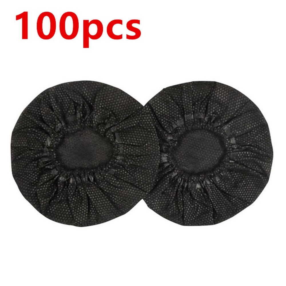 100Pcs Microphone Pop Filter Hygiene Mike Foam Cover Odor Removal Disposable a