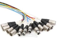 Pro Co SMA0804FBX-75 StageMaster 8×4 Stage Snake with XLR Returns – 75′