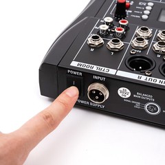 8 Channel USB Bluetooth Live Studio Audio Mixer Power Mixing Console Board w/USB