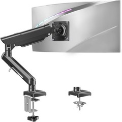 Single Monitor Mount for 32 27 24 22 inch Screen, Monitor Arm Holds 4.4-22 lb…