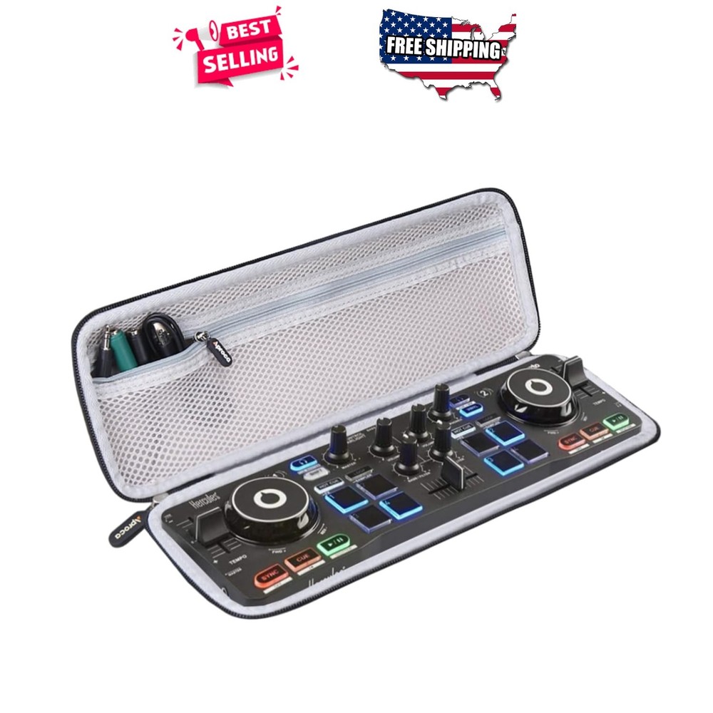 Shockproof EVA Travel Case for Hercules DJControl Starlight Pocket DJ Controller