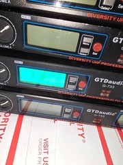 Lot 6 GTD Audio G-733 Microphone System Display Board Control untested parts/rep