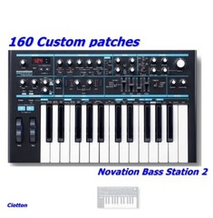 160 new presets for Novation Bass Station 2