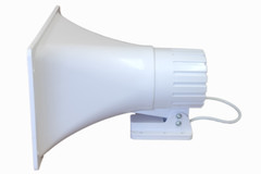 (2 PACK DEAL) PA Power Horn Speaker 100W Indoor Outdoor 100 Watt NIPPON AMERICA
