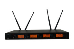 4-Channel UHF Diversity Wireless Handheld Microphone System (4×40 FQ) MU-UDX4-HH