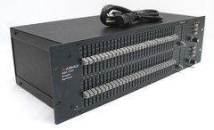 Rackmount Ashly GQX 3102 Stereo Dual Third Octave 31-Band Graphic Equalizer