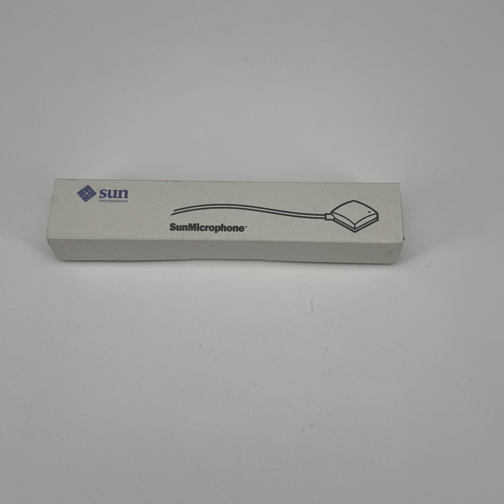 Sun Microsystems SunMicrophone 370-1414-01 Vintage Workstation Mic New