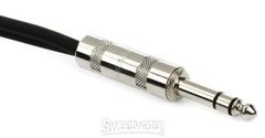 Pro Co IPBQ2Q-3 1/4″ TRS Male to Dual 1/4″ TS Male Insert Cable – 3′