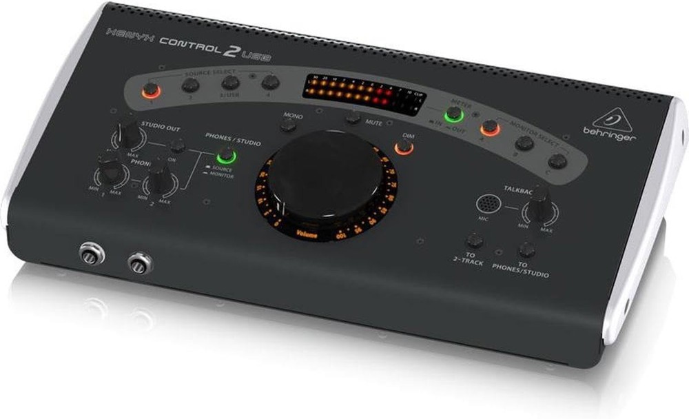 Compact Control Center with VCA for Enhanced Studio Monitoring and Communication
