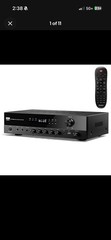 Donner MAMP4 Stereo Receivers 5.1 Channel Audio Amplifier Bluetooth 5.3 60W/4R