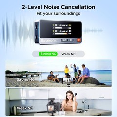 Saramonic Air Wireless Microphones 48kHz/24-bit for iPhone/Camera/Android/PC