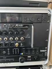 Behringer X Air XR16. Shure Slxd4d, Driverack Pa2, Furman Pl-plus C. P.C. Case 6