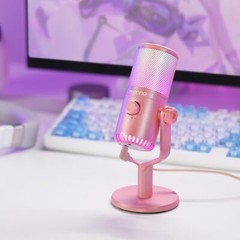 MAONO USB Condenser Microphone Gaming for Windows/Mac/PS4/PS5 DM30 RGB pink New