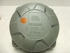 Original Factory JBL / Selenium D250-X Phenolic Compression Driver 8 Ohms