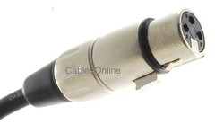 6ft Kirlin XLR 3-Pin Male to Female 20AWG/2C OFC Microphone Cable, XR-0006A