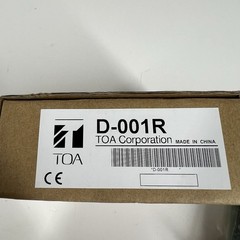TOA Corporation D-001R Line Input Plug-In Module for 9000 Series Amplifiers NEW