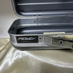 Vintage Peavey Microphone Hard Shell Protective Case Gray EUC
