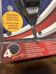 ASTATIC 636L CLASSIC CB Ham Radio Microphone 4-Pin Mic ~ NEW BLISTER PACKAGE