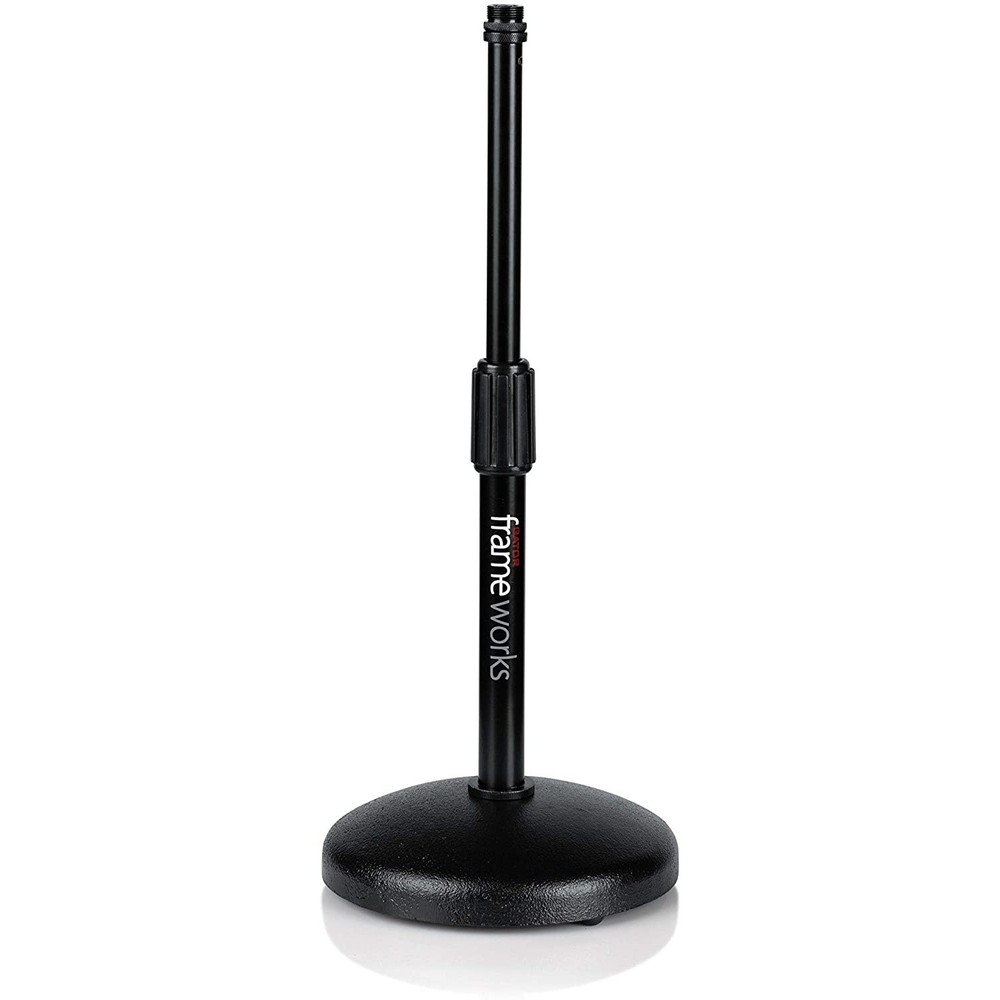 Gator Round Base Desktop Mic Stand | GFW-MIC-0501