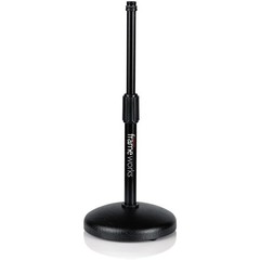 Gator Round Base Desktop Mic Stand | GFW-MIC-0501