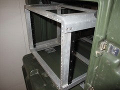 Rackmount 07U x33 Hardigg Classic Square Holes Mid Rails Pelican 200-340 Payload