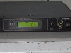 Shure U4S-UA UHF Single Receiver Microphone Receiver 692 716MHz VER 2