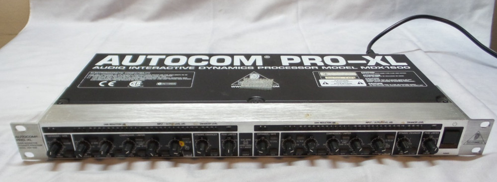 Behringer MDX1600 Autocom Pro-XL Audio Interactive Processor – USED/WORKS