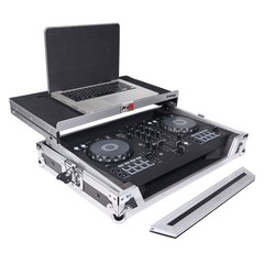 ProX X-DDJFLX4LT ATA Road Case For Pioneer DDJ-FLX4 DDJ-400 DDJ-SB3+Laptop Shelf