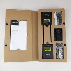 Saramonic UwMic10 UHF Wireless Lavalier Mic System RX10 TX10 96Ch Complete