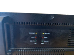 Atlas Sound CP400 Dual-Channel Commercial PA Power Amplifier Dual Channel 400W