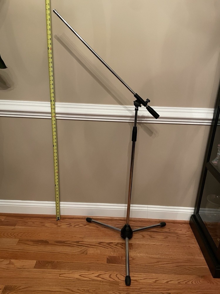 Atlas Sound 36” Tripod Microphone Boom Stand Chrome