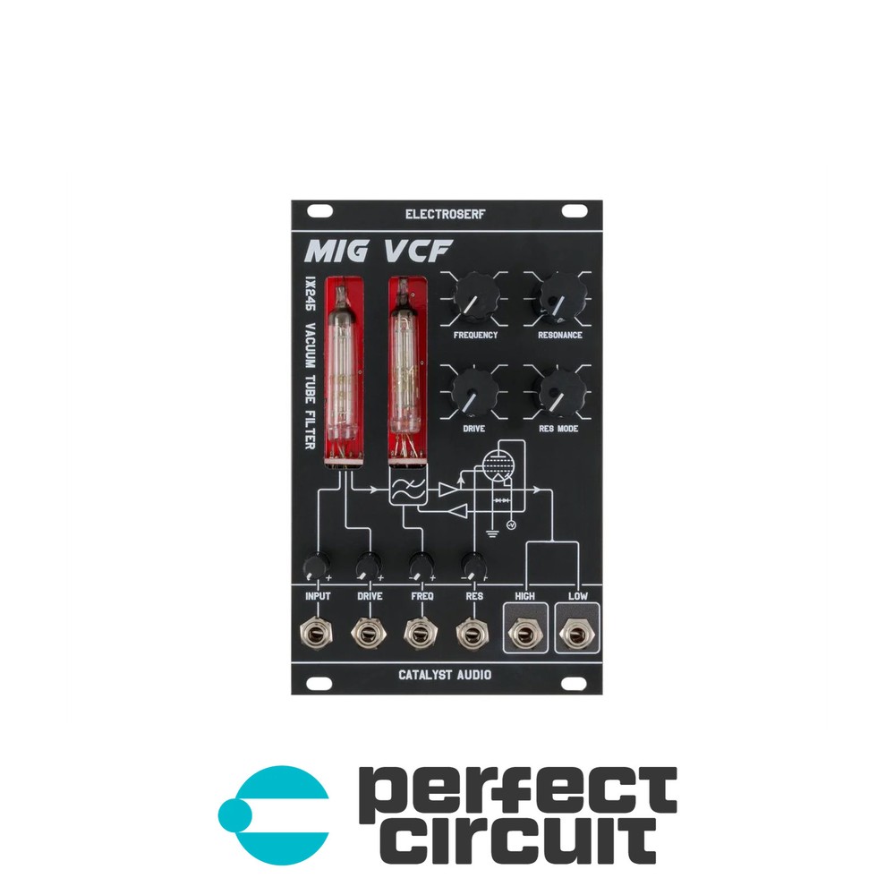 Catalyst Audio Mig VCF Vacuum Tube Filter EURORACK – NEW – PERFECT CIRCUIT