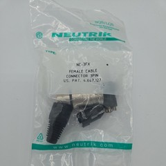 20x Neutrik NC3FX 3-Pin Female XLR Cable Connectors New