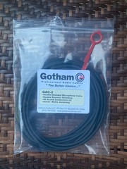 Gotham GAC-2 Microphone Cable- 25 Meter Bulk Cable Black