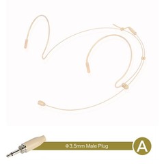 Hot Sale Headset Mic Headworn 1.2m 100-20KHZ Double Earhook For