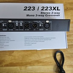 OEM NEW For DBX 223XL Stereo 2-Way/Mono 3-Way with XLR Connectors Crossover