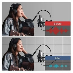 Pack 12 Acoustic Panels Self-adhesive Studio Noise Soundproofing Wall Tiles