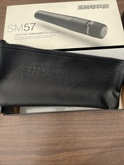 Shure SM58 & SM57 Boxes And Inserts And Protective Zipper Bags. No Microphones!