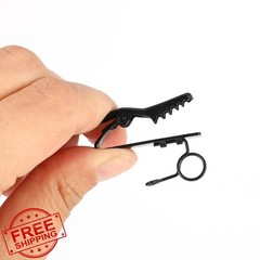 3PCS Metal Lavalier Mic Clip with Foam Covers