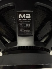 18″ Subwoofer 4.5″ Glass Fibre IN-OUT VC, Demodulation Ring, 3600W, MB Acoustics