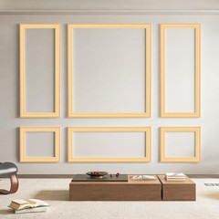 Elegant Oak Pre-Cut Wainscoting Panel Set – Quick Install for Stunning Interiors
