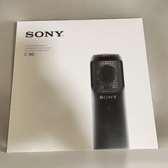 SONY C-80 Unidirectional Condenser Microphone Capsule Black Voice Recording Home