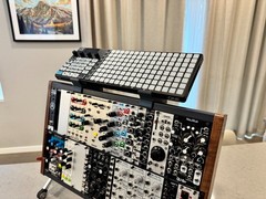 OXI One brackets / stand for Arturia RackBrute 3U / 6U case (fits other gear)